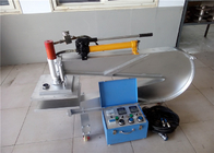 دليل الهيدروليكية آلة إصلاح حزام المطاط مجهزة بعجلات